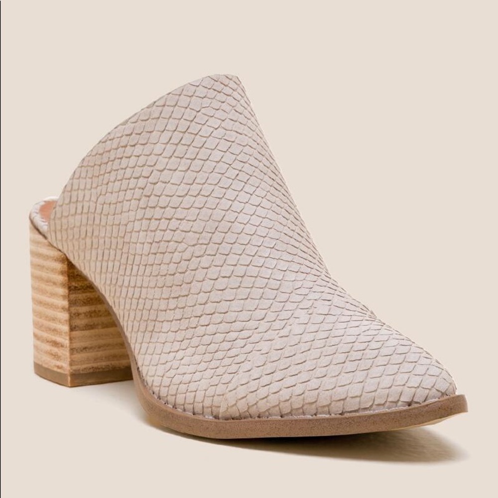 REPORT TOSH SNAKE SKIN MULE